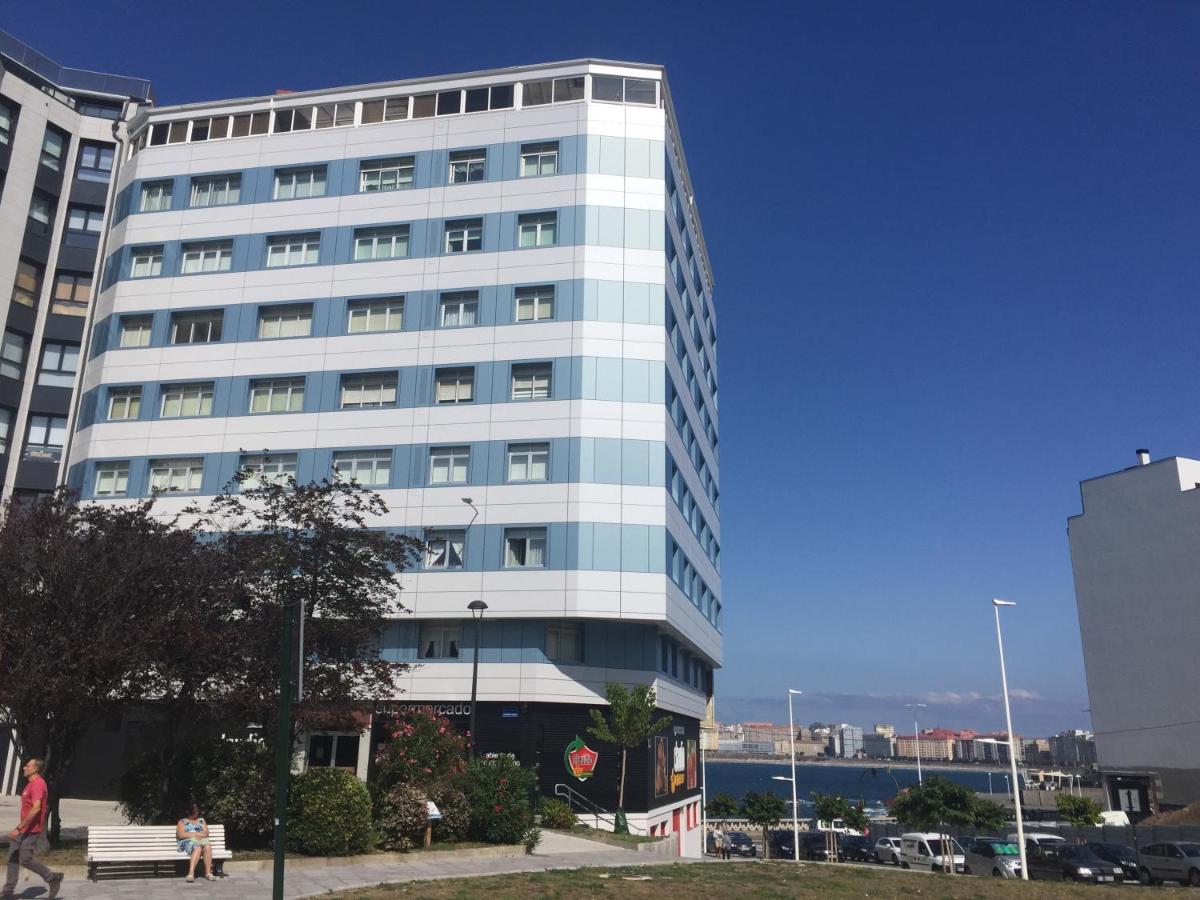 Riazor Apartment A Coruna Bagian luar foto
